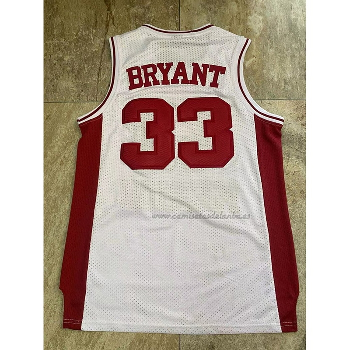 Camiseta Lower Merion Kobe Bryant NO 33 Blanco